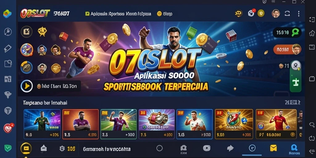 Tampilan screenshot dari gameplay menarik aplikasi Sportsbook 070SLOT.
