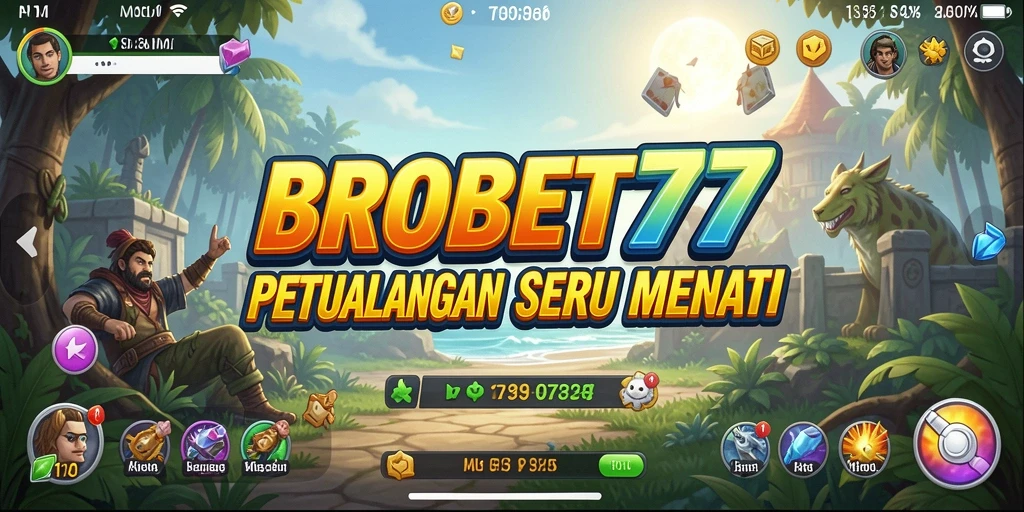 Screenshot gameplay BROBET77 menampilkan petualangan seru penuh tantangan.