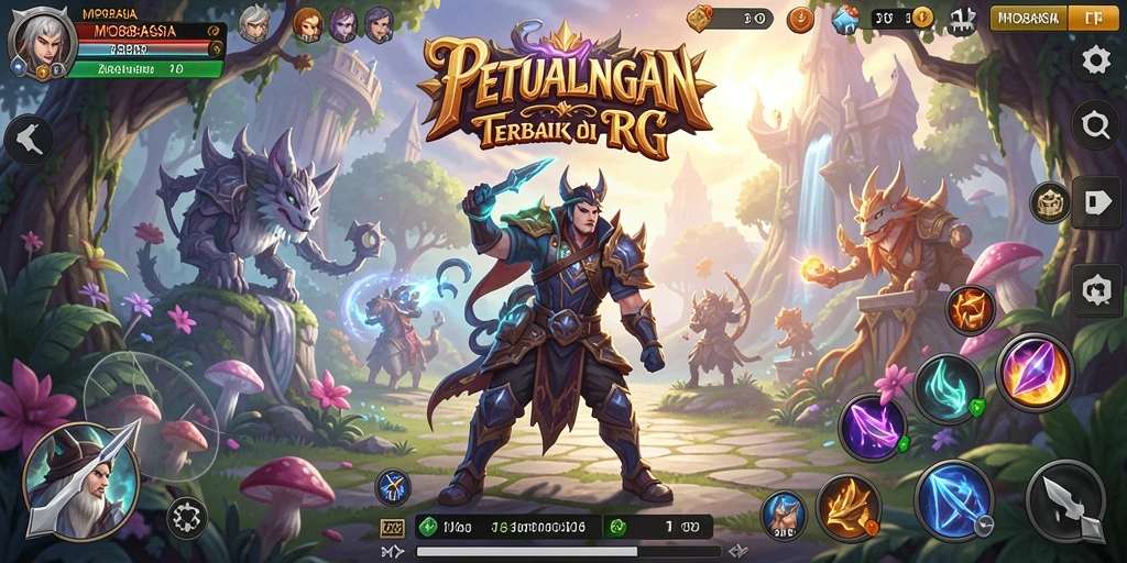 Screenshot MPO88ASIA menampilkan aksi seru dalam pertarungan RPG.