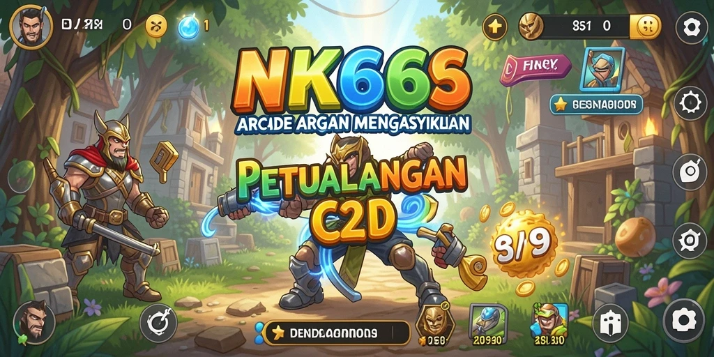 Tampilan gameplay NK666 dengan aksi seru dan grafis menarik.