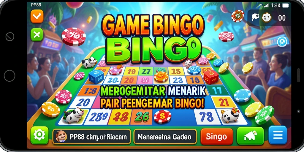 Tampilan gameplay Bingo yang seru dan menarik di PP88.