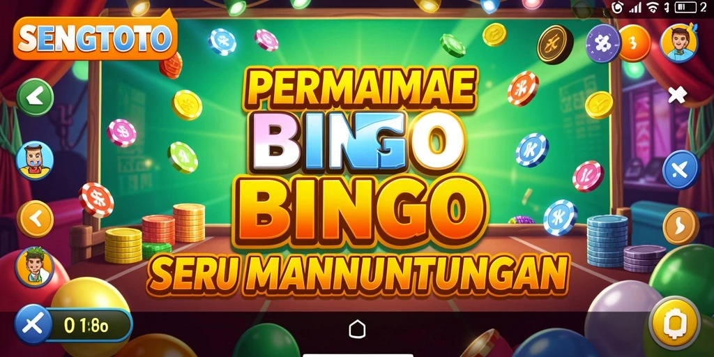 Tangkapan layar gameplay SENGTOTO yang menampilkan keseruan bermain Bingo.