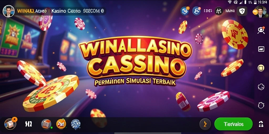 Gameplay seru WINALLCASINO dengan berbagai permainan kasino.